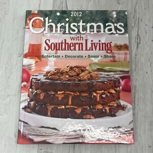 Christmas With Southern Living 2012 Hardcover Book Entertain Decorate